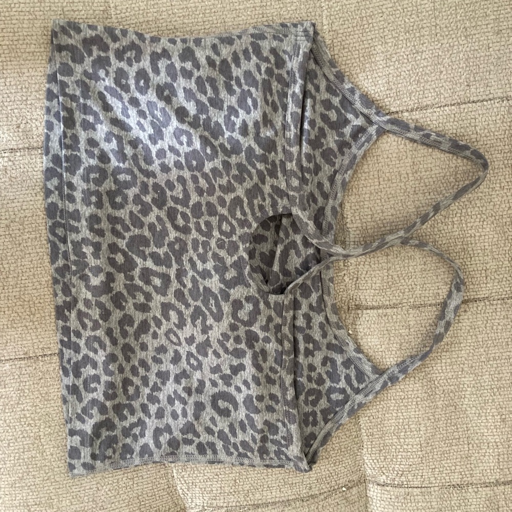 Beyond Yoga Spacedye Printed Slim Racerback Cropped Tank